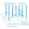 Moen 8742 Bathroom Safety 42-Inch Stainless Steel Bathroom Grab Bar with Concealed Screws, Stainless