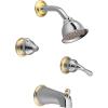 Moen 97372 Monticello Large Lever Hot and Cold Shower Handle Insert, Chrome (2-Pack)