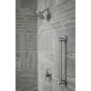 Moen Align Brushed Gold Bathroom Safety 42-Inch Modern Shower Grab Bar for Handicapped or Elderly, YG0424BG