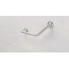 Moen Brushed Nickel Bathroom Safety 16-Inch Stainless Steel Angled Shower Grab Bar for Handicapped or Elderly, RA8716D1GBN