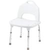 Moen DN7060 Home Care 22-Inch W x 19.25-Inch D Adjustable Height Bath Safety Shower Chair, Glacier