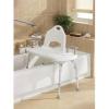 Moen DN7065 Home Care 33.25-Inch W x 19.25-Inch D Adjustable Height Bath Safety Shower Transfer Bench Glacier