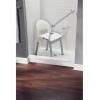Moen DN7100 Home Care Premium Adjustable Bath Safety Shower Chair with Back and Arm Rests, Glacier