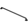 Moen Matte Black 48-Inch Stainless Steel Bath Safety Grab Bar with Concealed Screws, R8748BL