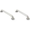 Moen R8916P Bathroom Safety 16-Inch Stainless Steel Bathroom Grab Bar, Stainless(Stainless)