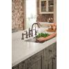 Moen S3945SRS Traditional Deck Mounted Kitchen Soap Dispenser with Above the Sink Refillable Bottle, Spot Resist Stainless(Oil Rubbed Bronze)