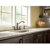 Moen S3945SRS Traditional Deck Mounted Kitchen Soap Dispenser with Above the Sink Refillable Bottle, Spot Resist Stainless(Oil Rubbed Bronze)