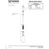 Moen S3945SRS Traditional Deck Mounted Kitchen Soap Dispenser with Above the Sink Refillable Bottle, Spot Resist Stainless(Polished Nickel)