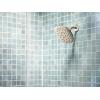 Moen Verso Eco-Performance Infiniti Dial Square Rain Shower Head, 7-Inch Diameter Spray Head, Brushed Gold, 220R5EPBG(Brushed Nickel)