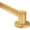 Moen YG0418BG Bathroom Safety 18-Inch Stainless Steel Modern Bathroom Grab Bar, Brushed Gold(Brushed Gold)