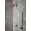 Moen YG0442BN Bathroom Safety 42-Inch Stainless Steel Modern Bathroom Grab Bar, Brushed Nickel(Brushed Nickel)