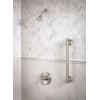 Moen YG2218CH Bathroom Safety 18-Inch Stainless Steel Traditional Bathroom Grab Bar, Chrome(Brushed Nickel)
