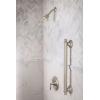 Moen YG2224BN Bathroom Safety 24-Inch Stainless Steel Traditional Bathroom Grab Bar, Brushed Nickel(Brushed Nickel)