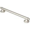 Moen YG2224BN Bathroom Safety 24-Inch Stainless Steel Traditional Bathroom Grab Bar, Brushed Nickel(Brushed Nickel)