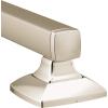 Moen YG5124NL Bathroom Safety 24-Inch Stainless Steel Transitional Bathroom Grab Bar, Polished Nickel(Polished Nickel)