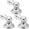Moen YG5412CH Bathroom Safety 12-Inch Stainless Steel Traditional Bathroom Grab Bar, Chrome(Chrome)