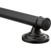 Moen YG6424ORB Bathroom Safety 24-Inch Stainless Steel Traditional Bathroom Grab Bar, Oil-Rubbed Bronze(Matte Black)