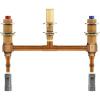Moen 4797 Two Handle Roman Tub Valve 10″ Centers Pex with 1/2″ Cpvc Adapters, Unfinished