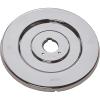 Moen Chrome Chateau Collection Replacement Escutcheon Pate for One-Handle Tub and Shower Faucets, 16090