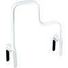Moen Home Care Multi-Grip Tub Safety Bar – Glacier White, Secure Bathroom Grab Bar for Bathtub Stability, DN7005
