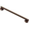 Moen LR8724D1GOWB Bathroom Safety 24-Inch Designer Bathroom Grab Bar with Curled Grip, Old World Bronze(Old World Bronze)