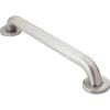 Moen R8912P Bathroom Safety 12-Inch Stainless Steel Bathroom Grab Bar with Concealed Screws, Stainless(12 Inch)
