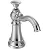 Moen S3945SRS Traditional Deck Mounted Kitchen Soap Dispenser with Above the Sink Refillable Bottle, Spot Resist Stainless(Chrome)