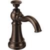 Moen S3945SRS Traditional Deck Mounted Kitchen Soap Dispenser with Above the Sink Refillable Bottle, Spot Resist Stainless(Oil Rubbed Bronze)