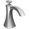 Moen S3948SRS Transitional Deck Mounted Kitchen Soap Dispenser with Above the Sink Refillable Bottle, Spot Resist Stainless(Chrome)