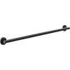 Moen YG0742CH Bathroom Safety 42-Inch Stainless Steel Modern Bathroom Grab Bar, Chrome(Matte Black)
