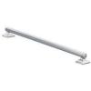 Moen YG5112CH Bathroom Safety 12-Inch Stainless Steel Transitional Bathroom Grab Bar, Chrome