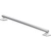 Moen YG5118BN Bathroom Safety 18-Inch Stainless Steel Transitional Bathroom Grab Bar, Brushed Nickel(Nickel)