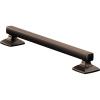 Moen YG5118ORB Bathroom Safety 18-Inch Stainless Steel Transitional Bathroom Grab Bar, Oil-Rubbed Bronze