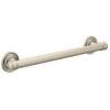 Moen YG6412NL Bathroom Safety 12-Inch Stainless Steel Traditional Bathroom Grab Bar, Polished Nickel(Brushed Nickel)