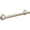 Moen YG6418BN Bathroom Safety 18-Inch Stainless Steel Traditional Bathroom Grab Bar, Brushed Nickel(Polished Nickel)