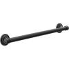 Moen YG6424ORB Bathroom Safety 24-Inch Stainless Steel Traditional Bathroom Grab Bar, Oil-Rubbed Bronze(Matte Black)