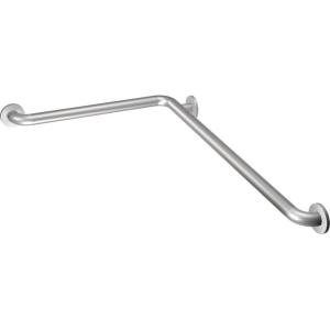 Moen 8994 Bathroom Safety 24-Inch x 36-Inch L-Shaped Peened Bathroom Grab Bar, Peened