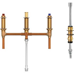 Moen 9796 Roman Tub with Hand Shower Diverter, Installs on 10-Inch Centers, 1/2-Inch CC Connection