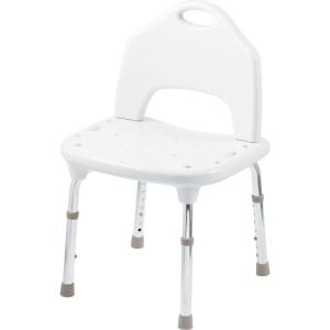Moen DN7060 Home Care 22-Inch W x 19.25-Inch D Adjustable Height Bath Safety Shower Chair, Glacier