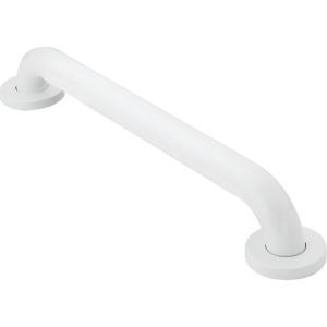 Moen R8718PS Bathroom Safety 18-Inch Grab Bar with Concealed Screws, Stainless(Glacier White)