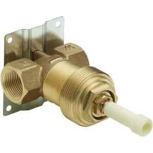 Moen S3600 Brass ExactTemp Volume Control Shower Rough-in Valve, 3/4-Inch IPS Connection(0.75)