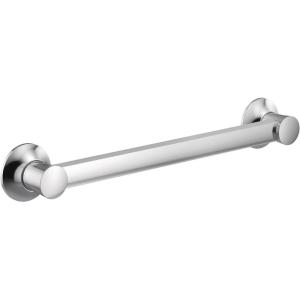 Moen YG0336CH Bathroom Safety 36-Inch Stainless Steel Bathroom Grab Bar, Chrome(Chrome)