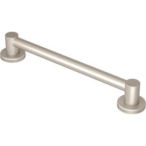 Moen YG0424CH Bathroom Safety 24-Inch Stainless Steel Modern Bathroom Grab Bar, Chrome(Brushed Nickel)