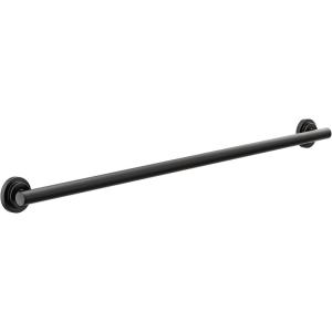 Moen YG0742CH Bathroom Safety 42-Inch Stainless Steel Modern Bathroom Grab Bar, Chrome(Matte Black)