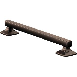 Moen YG5118ORB Bathroom Safety 18-Inch Stainless Steel Transitional Bathroom Grab Bar, Oil-Rubbed Bronze