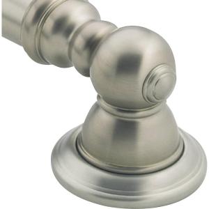 Moen YG5442CH Bathroom Safety 42-Inch Stainless Steel Traditional Bathroom Grab Bar, Chrome(Brushed Nickel)