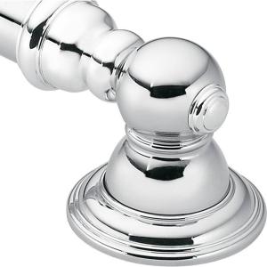 Moen YG5442CH Bathroom Safety 42-Inch Stainless Steel Traditional Bathroom Grab Bar, Chrome(Chrome)