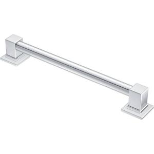 Moen YG8836BN Bathroom Safety 36-Inch Stainless Steel Modern Bathroom Grab Bar, Brushed Nickel(Chrome)