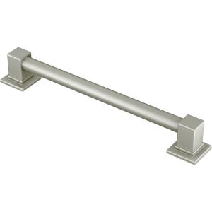 Moen YG8842BN Bathroom Safety 42-Inch Stainless Steel Modern Bathroom Grab Bar, Brushed Nickel(Brushed Nickel)