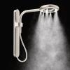 Moen N207R0BL Spa Shower Rainshower, Matte Black(Matte Black/Chrome)